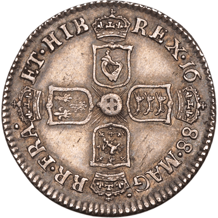 1688 Shilling na Reverse